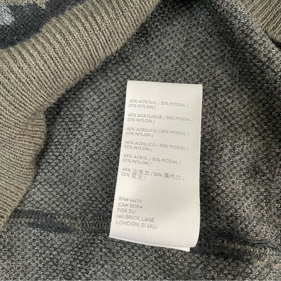 Anthropologie Ethan Leopard Print Short Sleeve Sweater Shirt - Picture 8 of 10